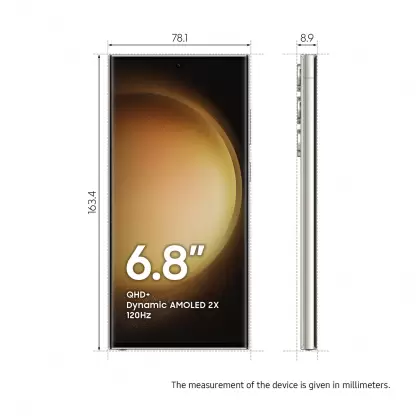 Samsung Galaxy S23 Ultra 5G Cream 12GB|512GB - Happi Mobiles