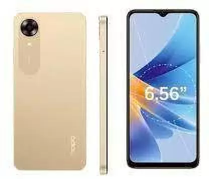 Oppo A17K Gold 3GB|64GB - Happi Mobiles
