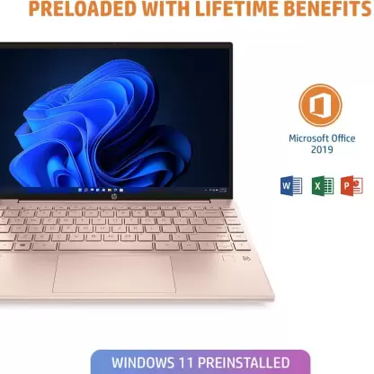 HP Pavilion Ryzen Octa Core 5800U 13-be0208AU Thin and Light Laptop Pale  Rose Gold 16GB|1TB SSD