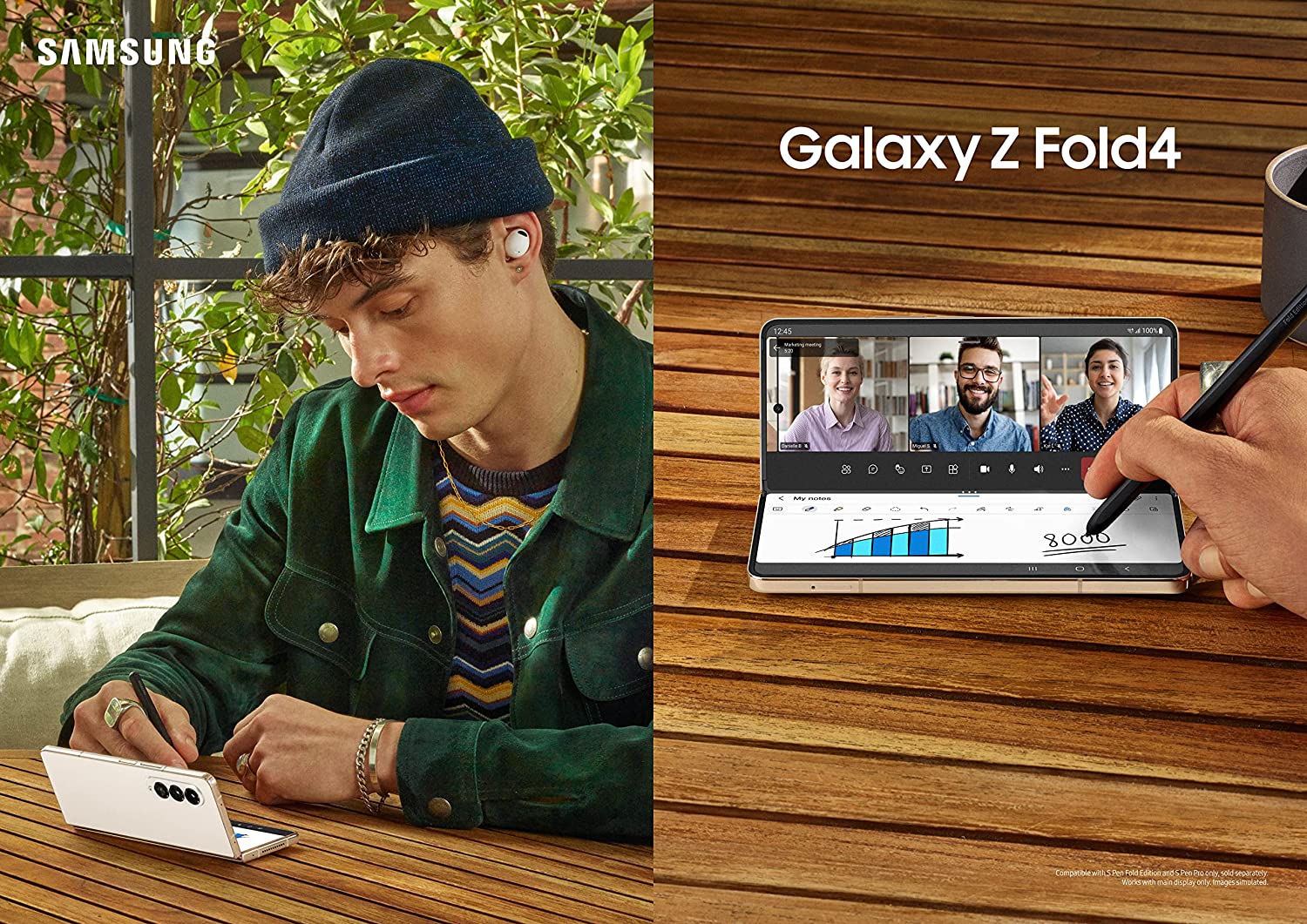 Samsung Galaxy Z fold 4 5g Phantom Black 12GB|512GB