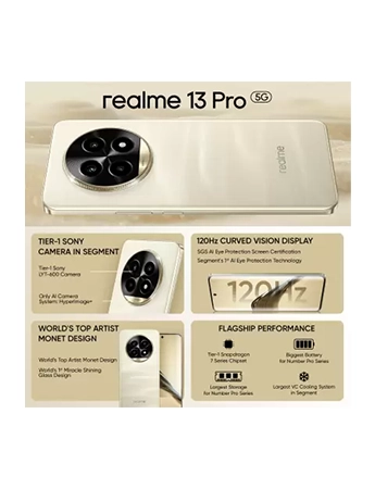 Realme 13 Pro 5G Monet Gold 8GB|256GB